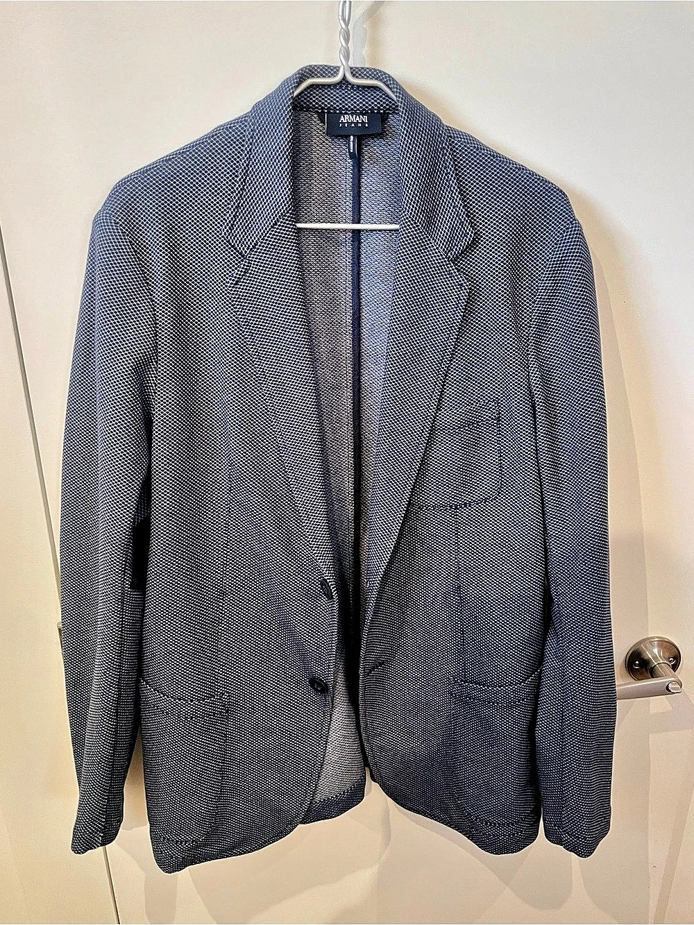 Armani Jeans Men's Blue Blazer sport coat Size 54
